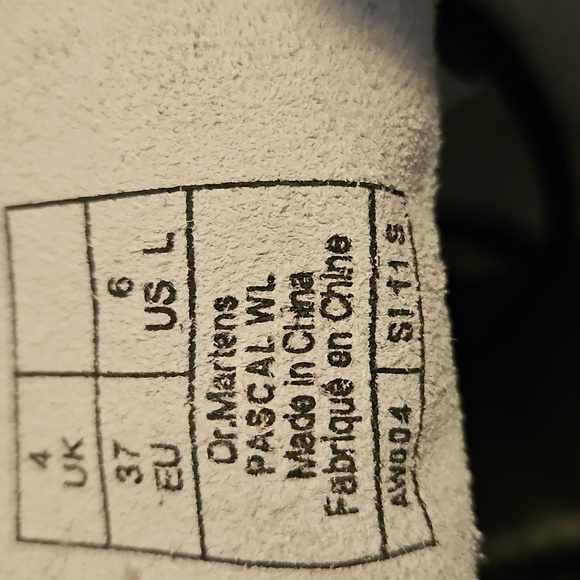 Dr. Martens Air Wair Pascal Womens Combat Boots - Picture 9 of 13